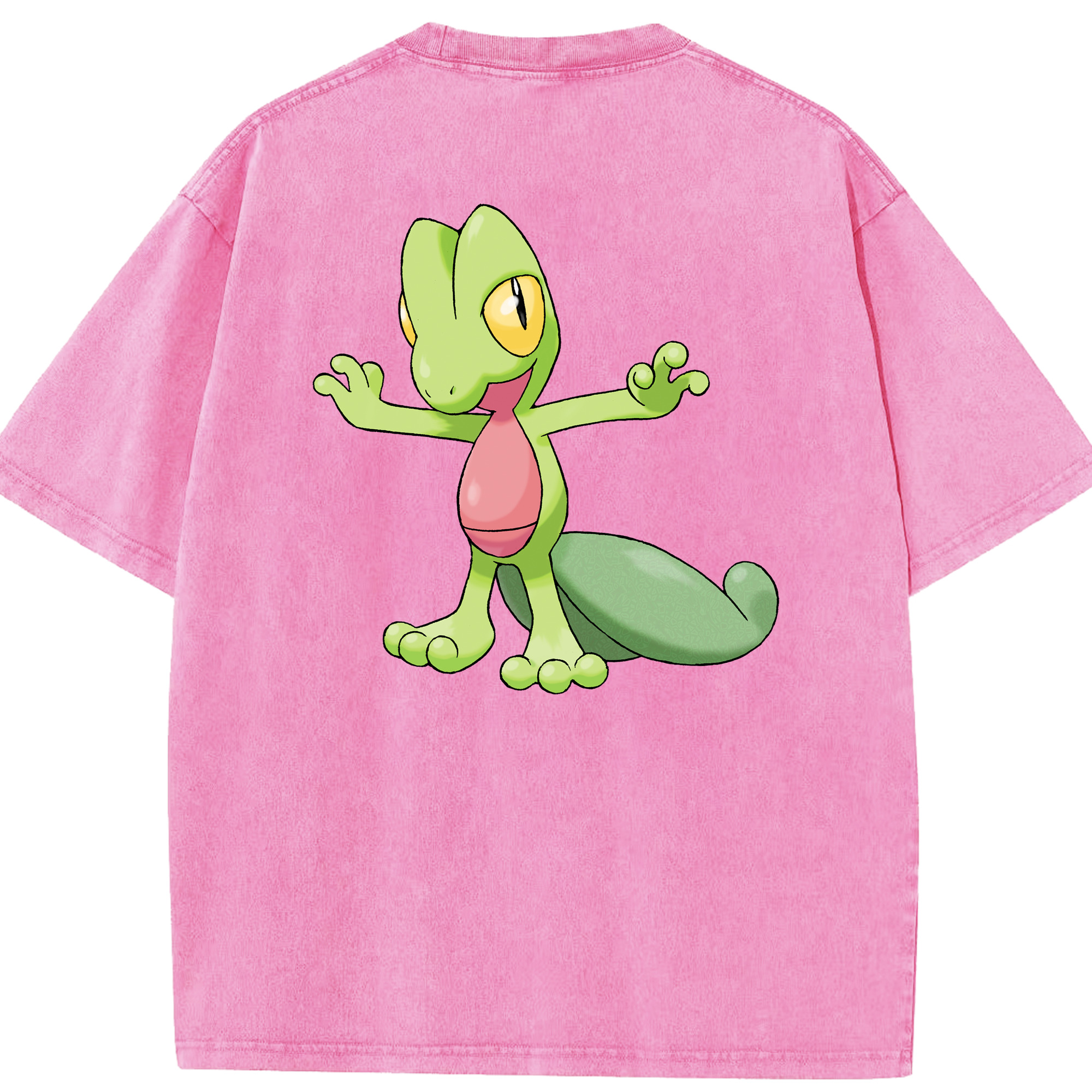 （画像用） ポケットモンスター Pokémon 綿100% ヴィンテージ風 半袖Tシャツ（背面プリント）
